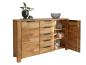 Preview: Kommode / Sideboard "Ema" Kernbuche oder Wildeiche massiv geölt