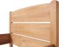 Preview: Massivholzbett "Olivia" aus Kernbuche in bequemer Komforthöhe 90x200
