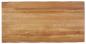 Preview: Esstisch "Nevio" Wildeiche massiv geölt mit Baumkante und Metallgestell 180x100 cm - Rückläufer