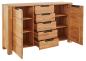 Preview: Kommode / Sideboard "Ema" Kernbuche oder Wildeiche massiv geölt
